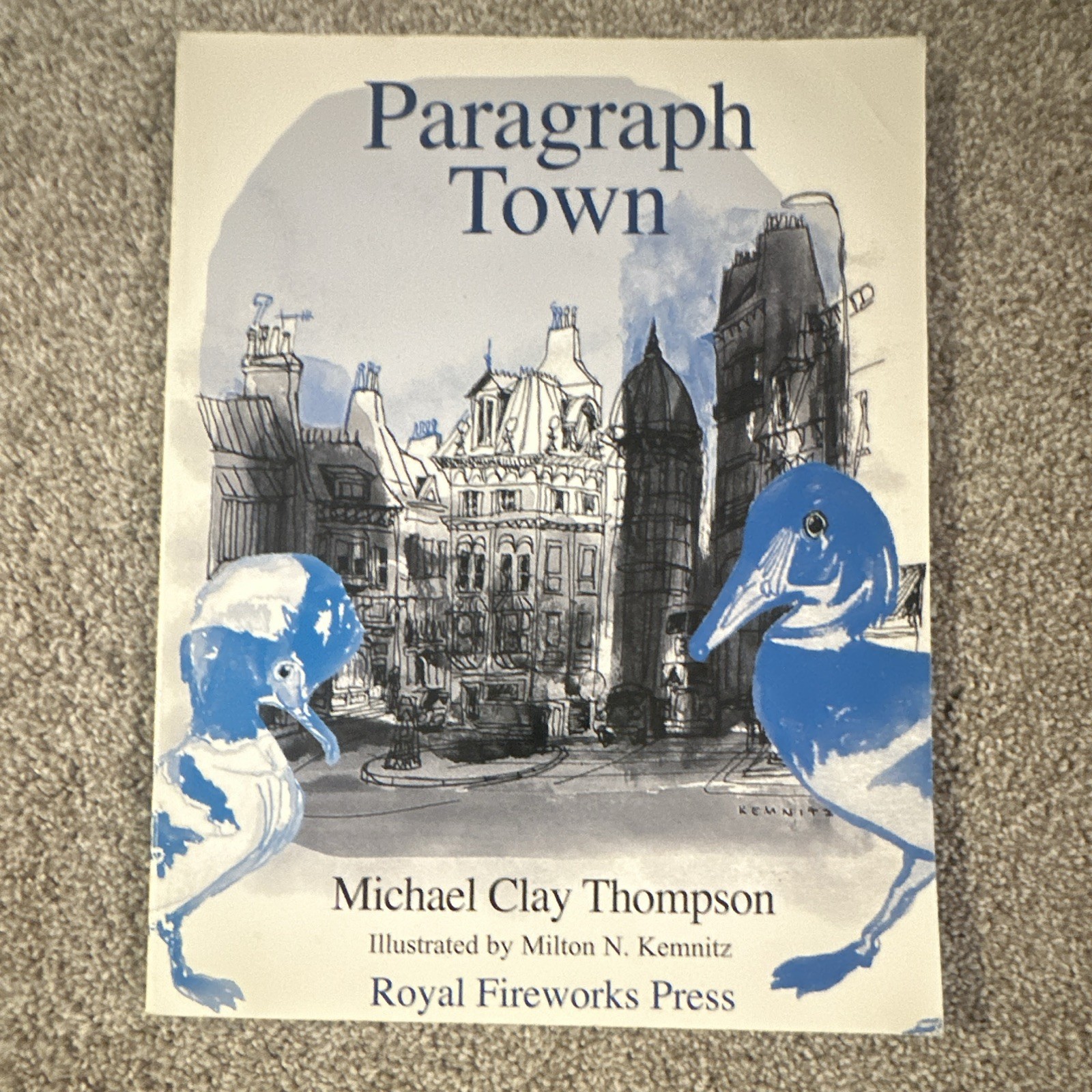 Royal Fireworks Press Paragraph Town Michael Clay Thompson Illustrated PB 2005
