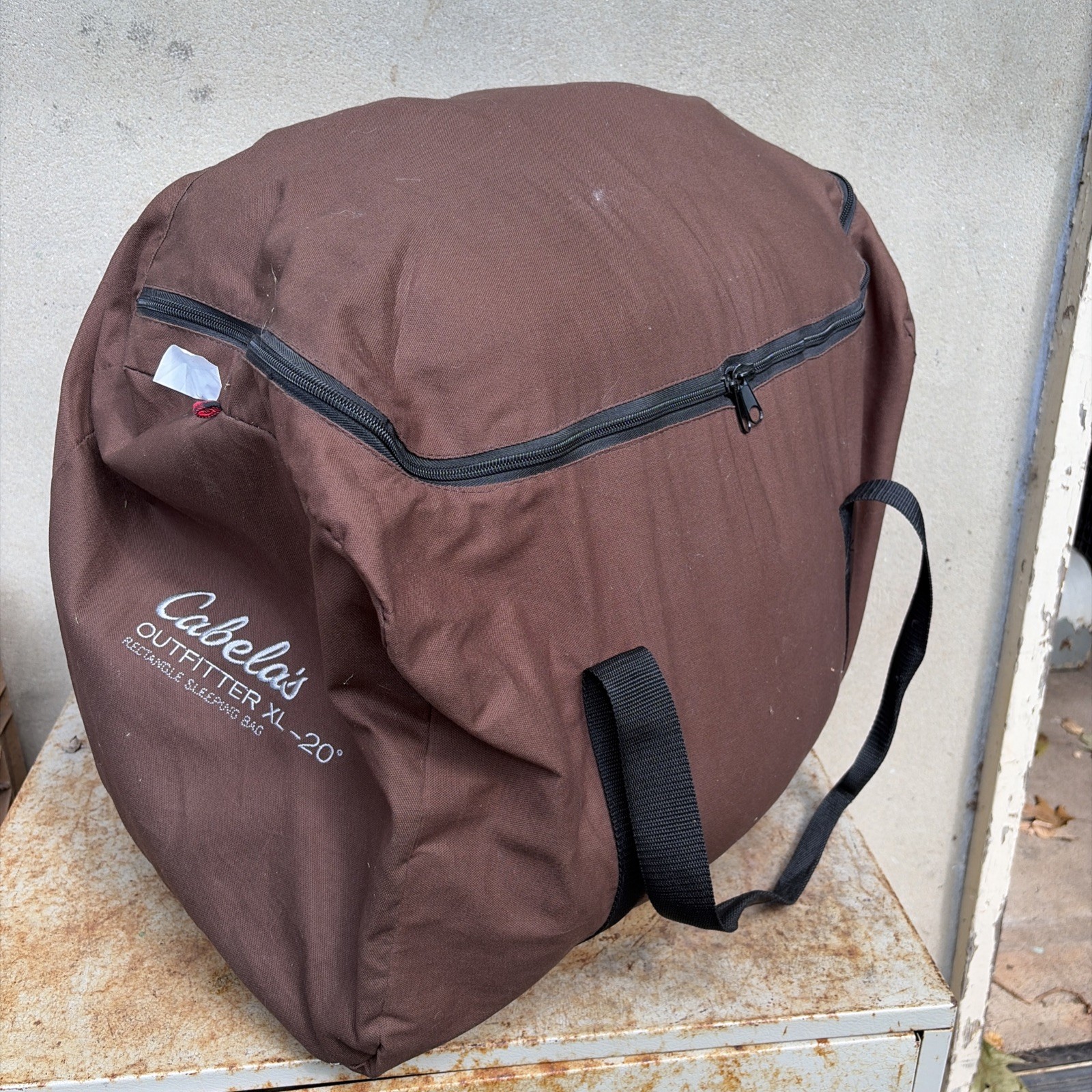 Cabela\'s Outfitter XL 0° Rectangular Sleeping Bag Extra Large Brown
