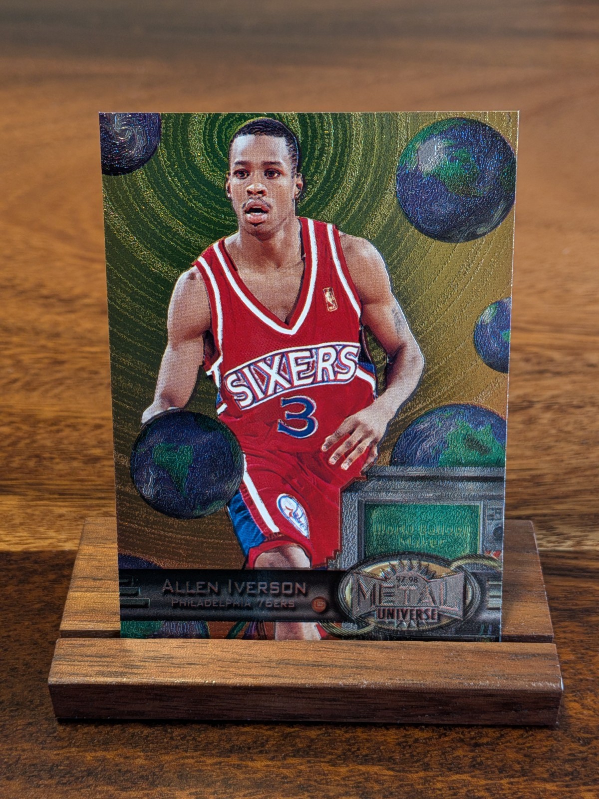 1997-98 Metal Universe - Allen Iverson #20 1997-98 Metal Universe - Allen Iverson #20