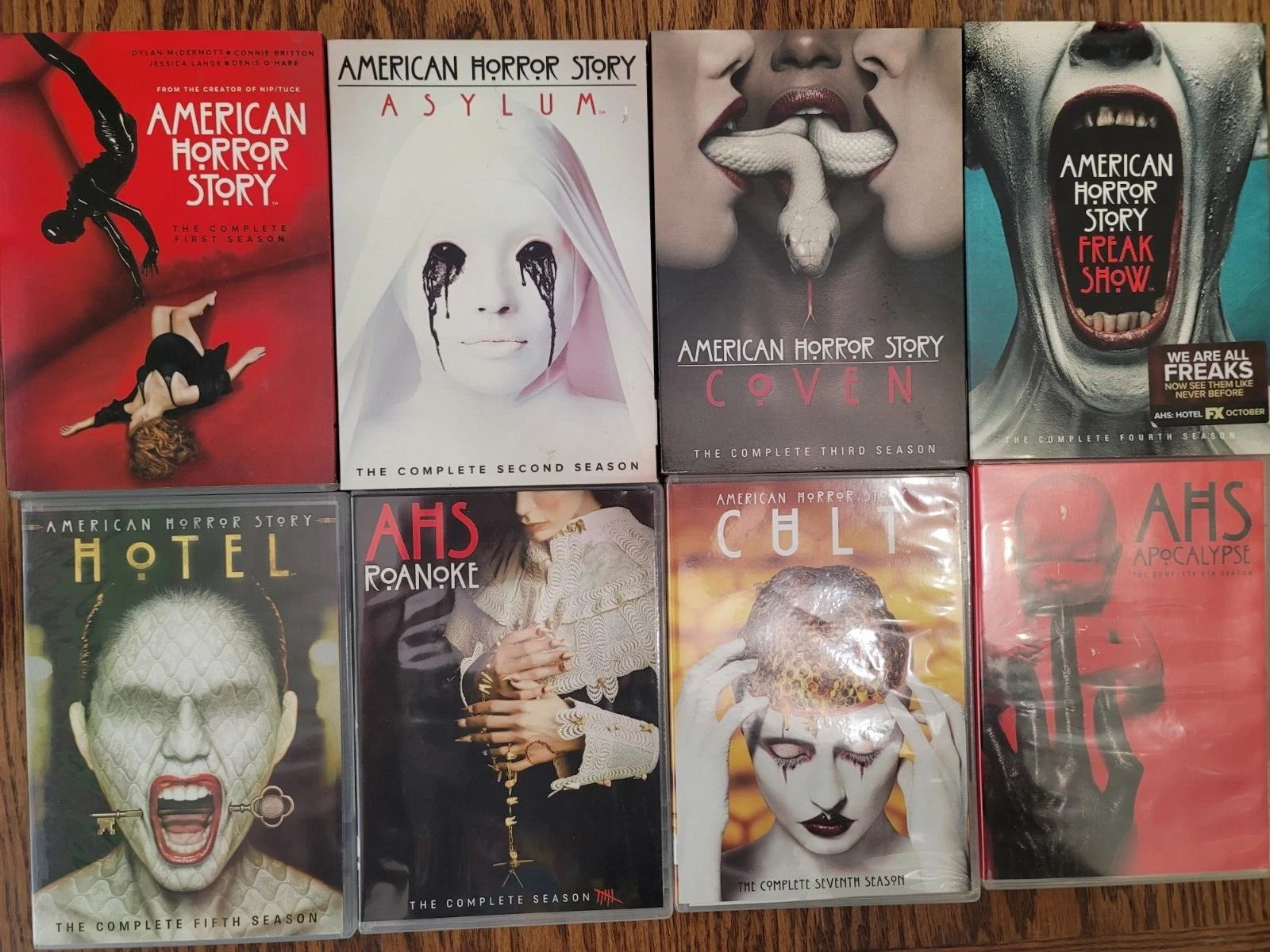 AMERICAN HORROR STORY Series the Complete Seasons 1-8 DVD NEW
