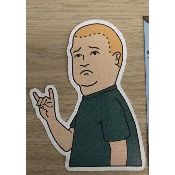 Bobby Hill Decal Funny King Of The Hill Multisize Sticker 🤘LIFETIME WARRANTY