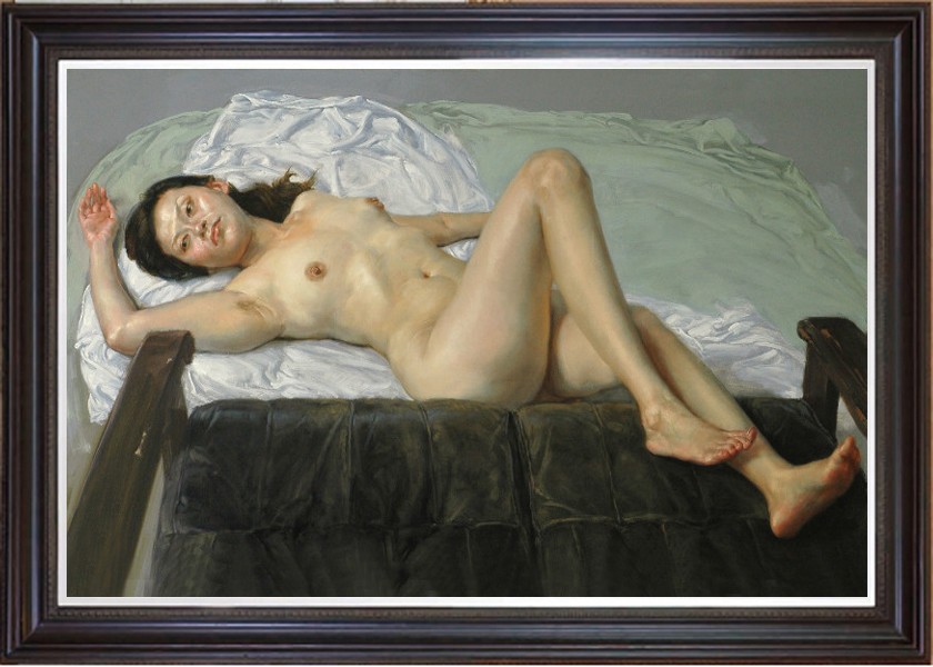 Hand Painted Oil Painting art chinese Female woman Nude On Canvas 24\