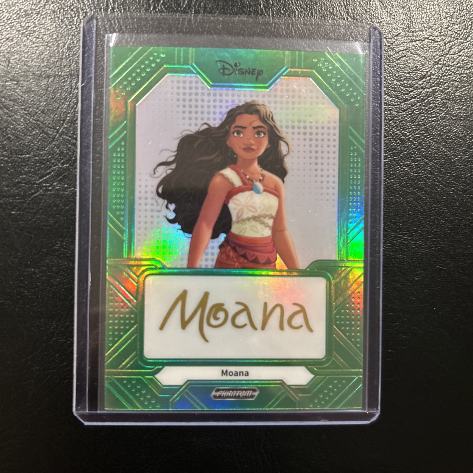 2025 Disney Kakawow Green Holo Memorabilia MOANA (AUTO #'d / 20) 2025 Disney Kakawow Green Holo Memorabilia MOANA (AUTO #'d / 20)