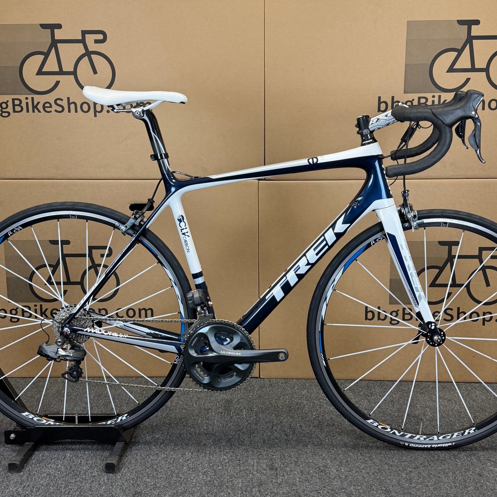 Used Trek Madone 5.9, Ultegra Di2, Carbon Fiber Road Bike-2012, 56cm