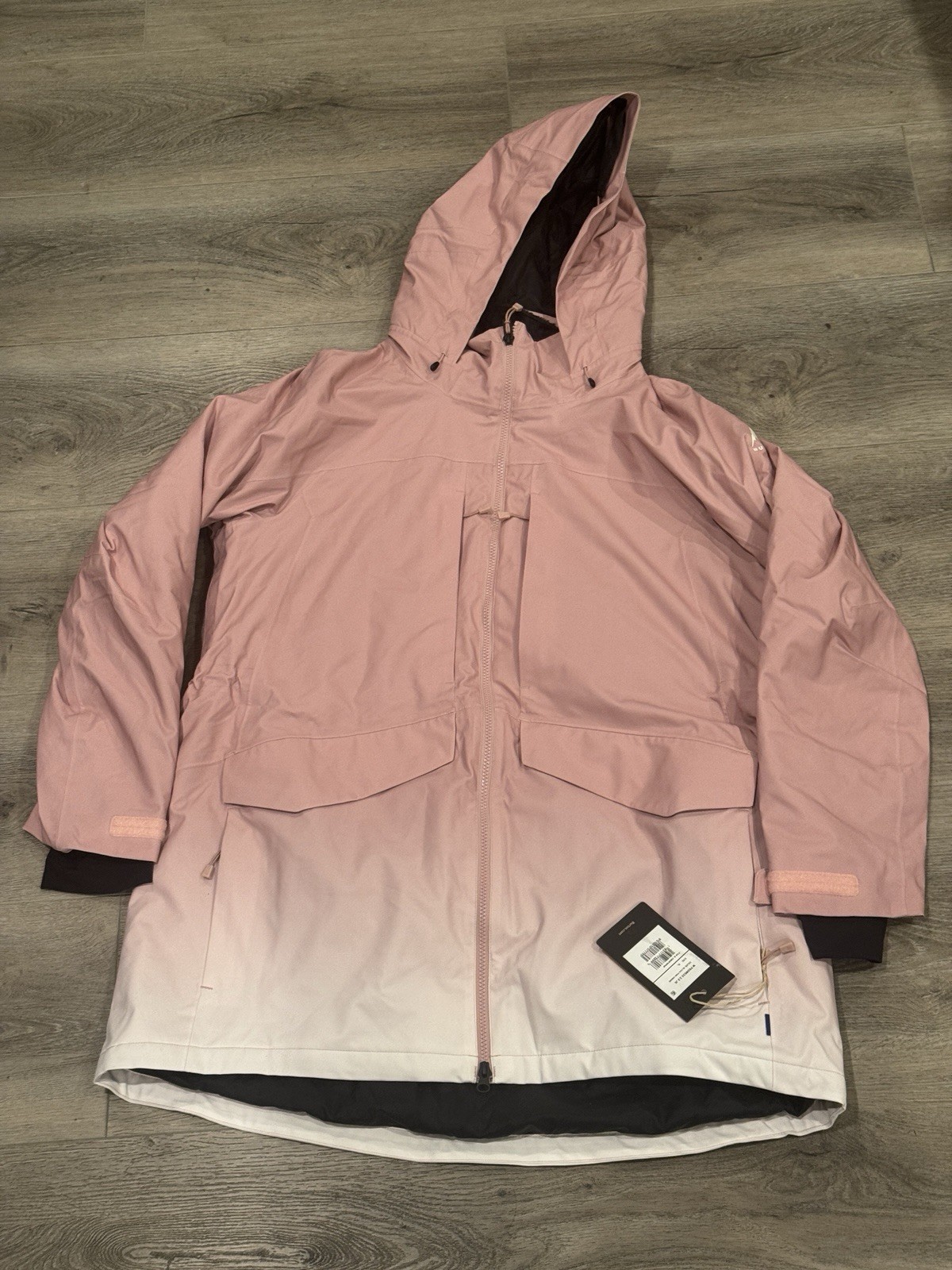 NWT Women’s Burton Prowess 2.0 Jacket Blush Pink Ombré Women’s XL 