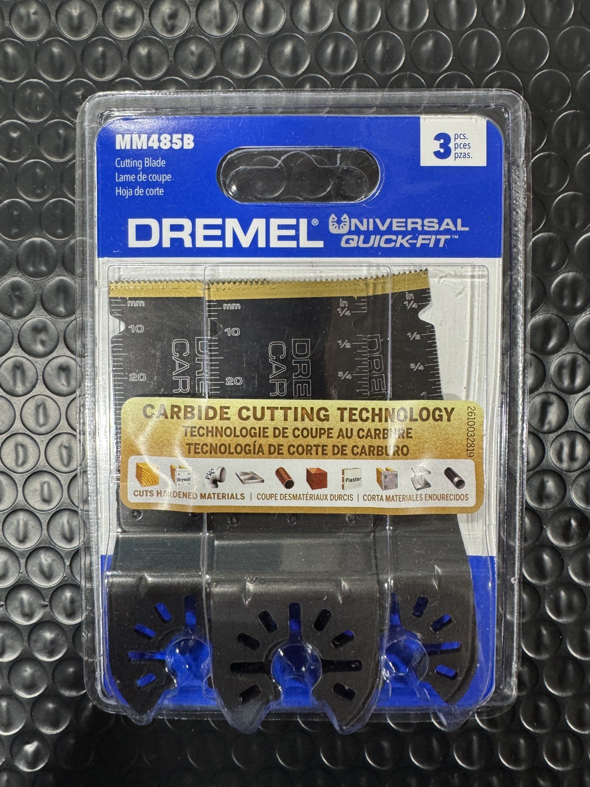 Dremel MM485B Multi-Max Universal Carbide Cutting Technology Blades (3-Pack)