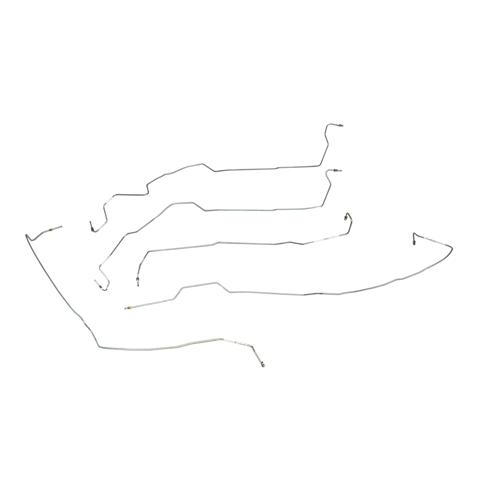 Fits 08-14 GMC Yukon Front Brake Line Kit 4WD No TC Stainless TKT0802SS-CPP Fits 08-14 GMC Yukon Front Brake Line Kit 4WD No TC Stainless TKT0802SS-CPP