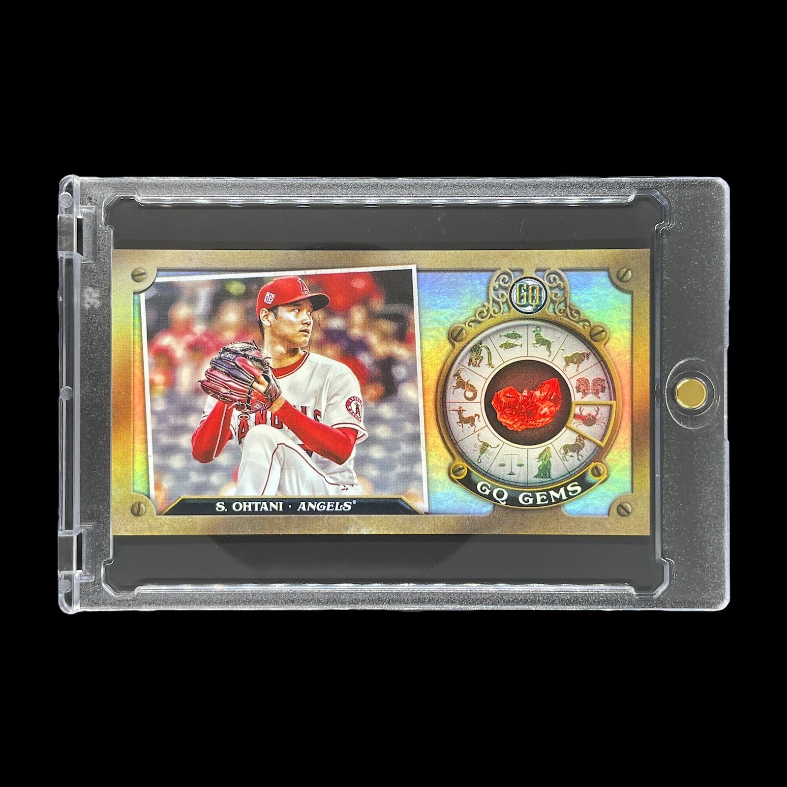 SHOHEI OHTANI GOLD HOLO MINI FOIL CARD 2022 Topps Gypsy Queen Insert - Dodgers