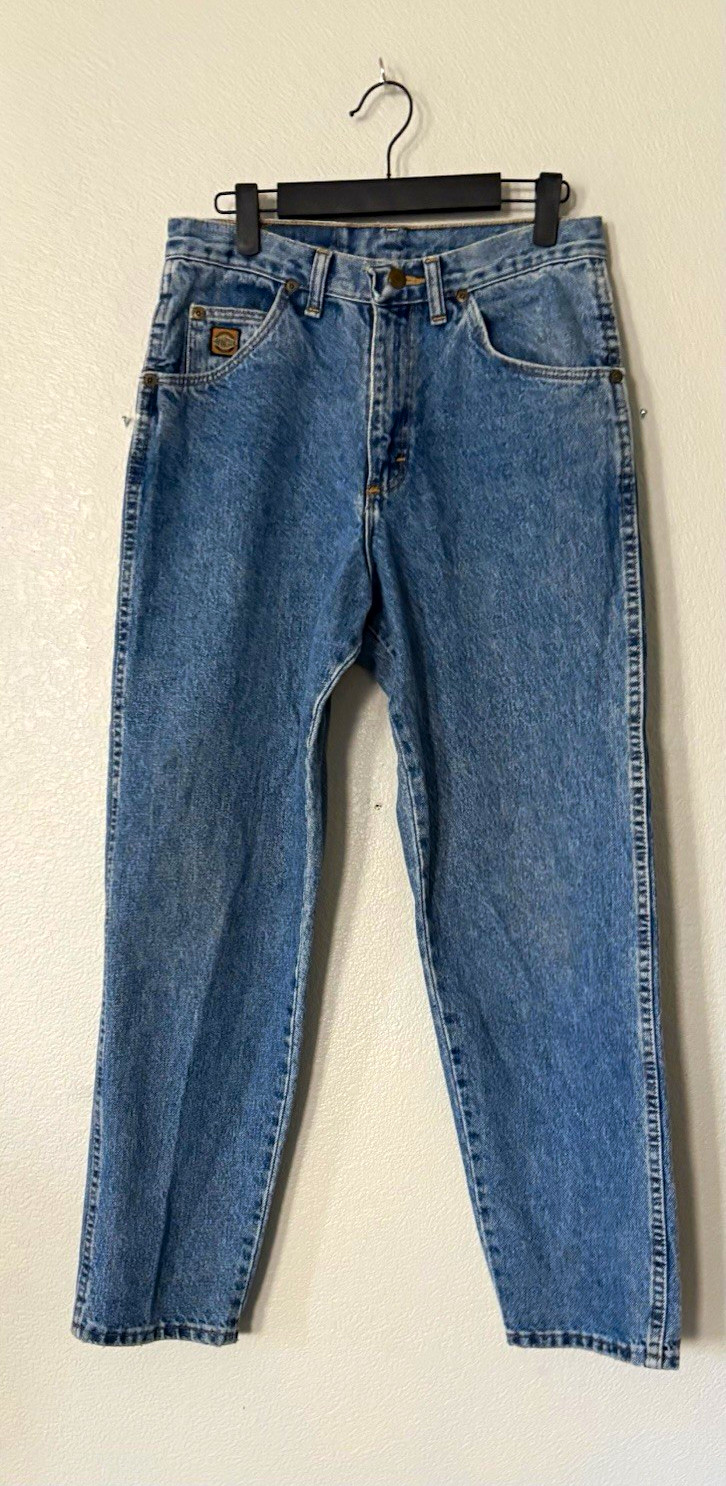 Vintage Wrangler Jeans Mens 30x30  Straight Leg 100% Cotton Made in USA 95401VR