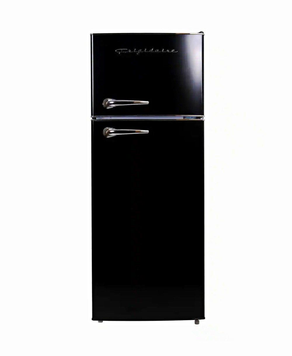 Frigidaire Top-Freezer Freestanding Refrigerator Black 7.0 cu ft Frost-Free Frigidaire Top-Freezer Freestanding Refrigerator Black 7.0 cu ft Frost-Free