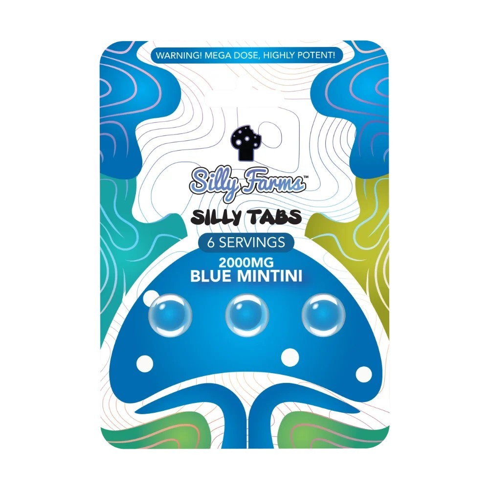 Silly Farm Tablets - SILLY  TABS -- BLUE MINTINI -
