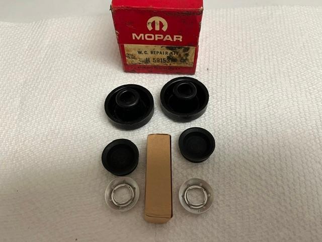 N.O.S. GENUINE MOPAR H 59153 Wheel Cylinder Kit 1968 – 76? N.O.S. GENUINE MOPAR H 59153 Wheel Cylinder Kit 1968 – 76?