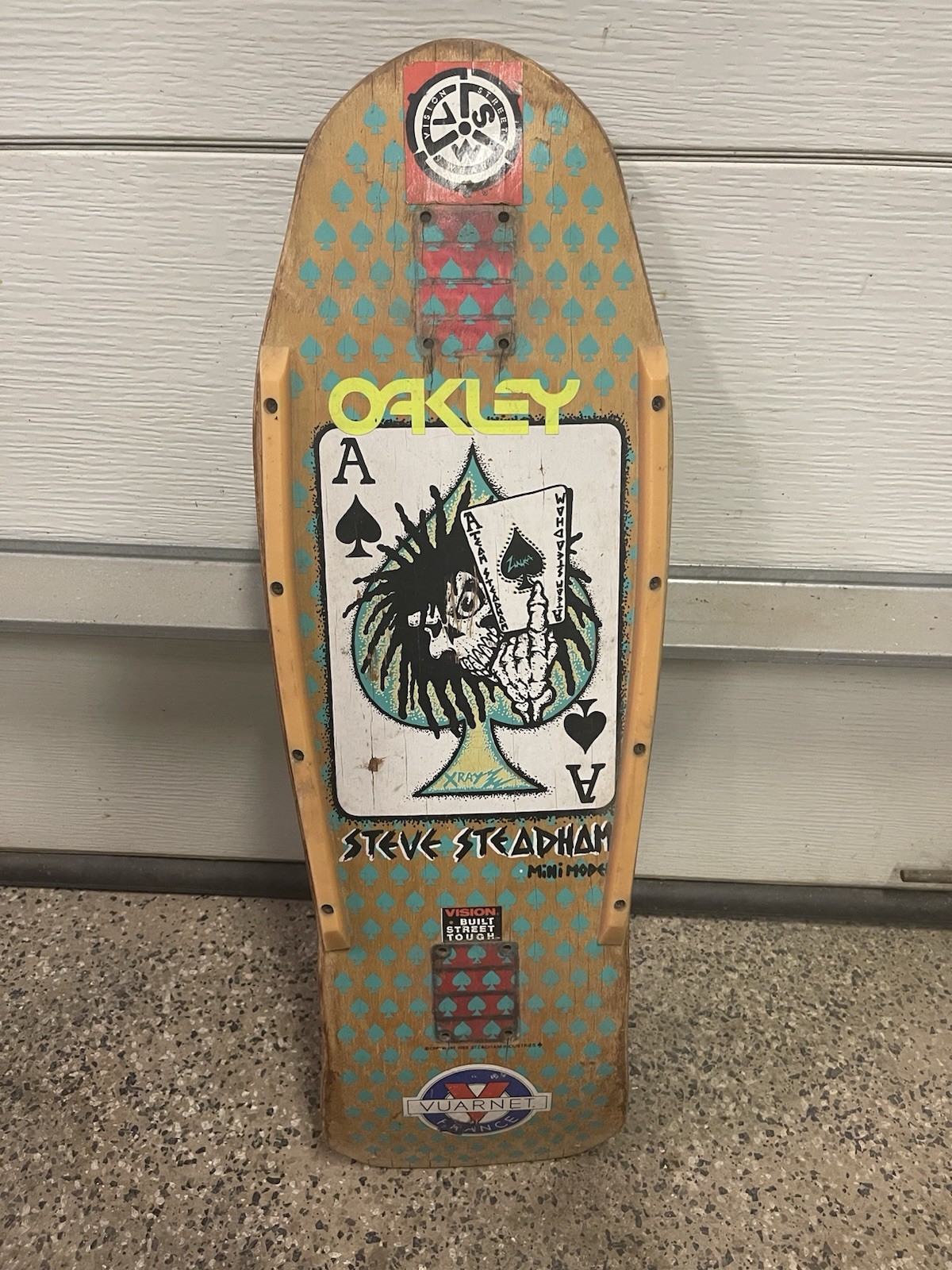 Rare 1988 Steve Steadham Industries Skateboard
