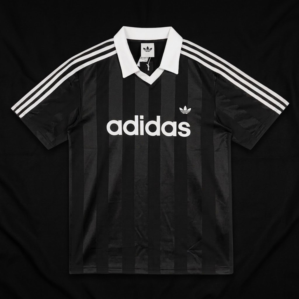 adidas Originals Men\'s Archive Engineered Collar Jersey