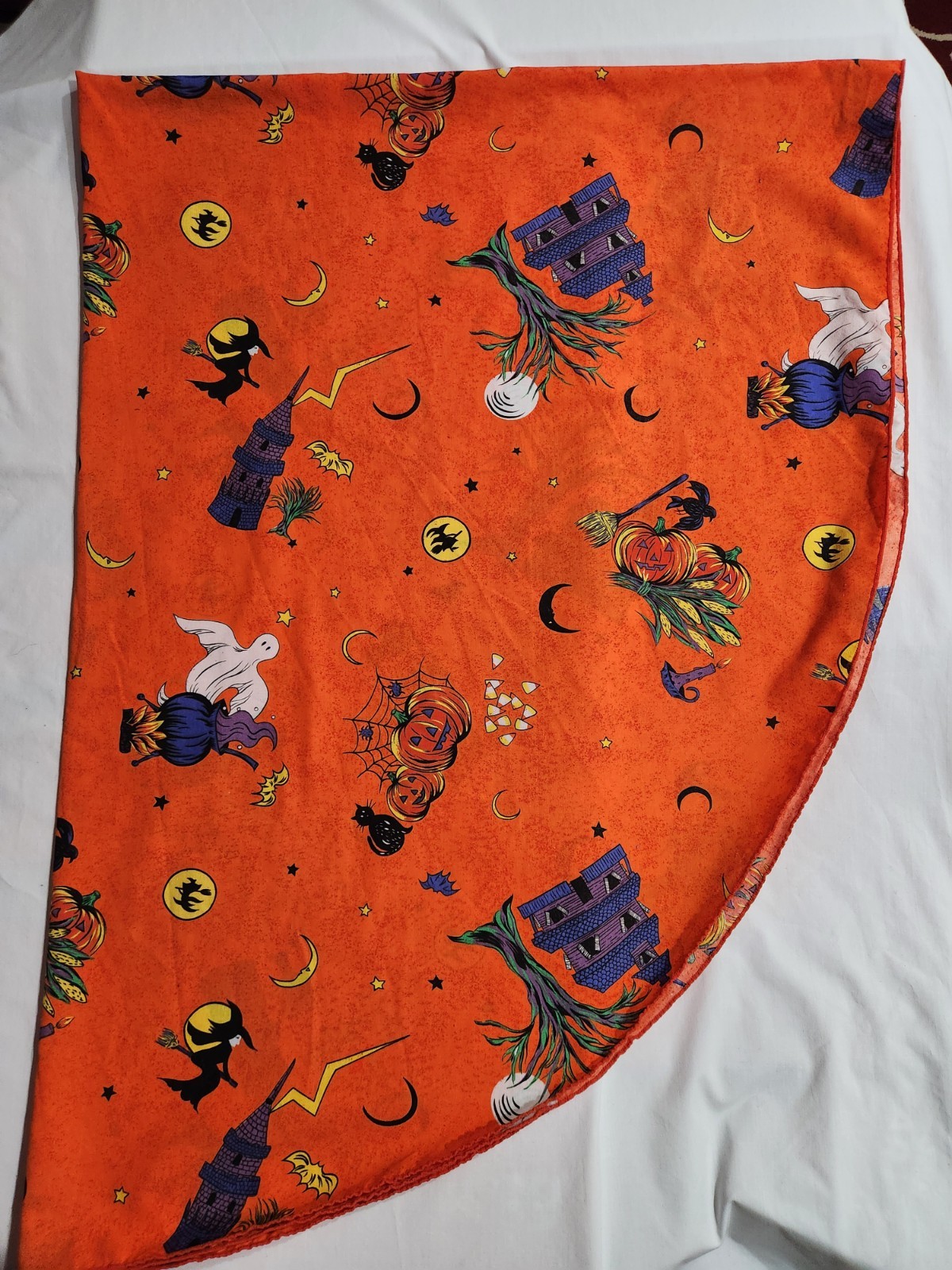 Vintage 1994 Fashion Industries Halloween Tablecloth 58