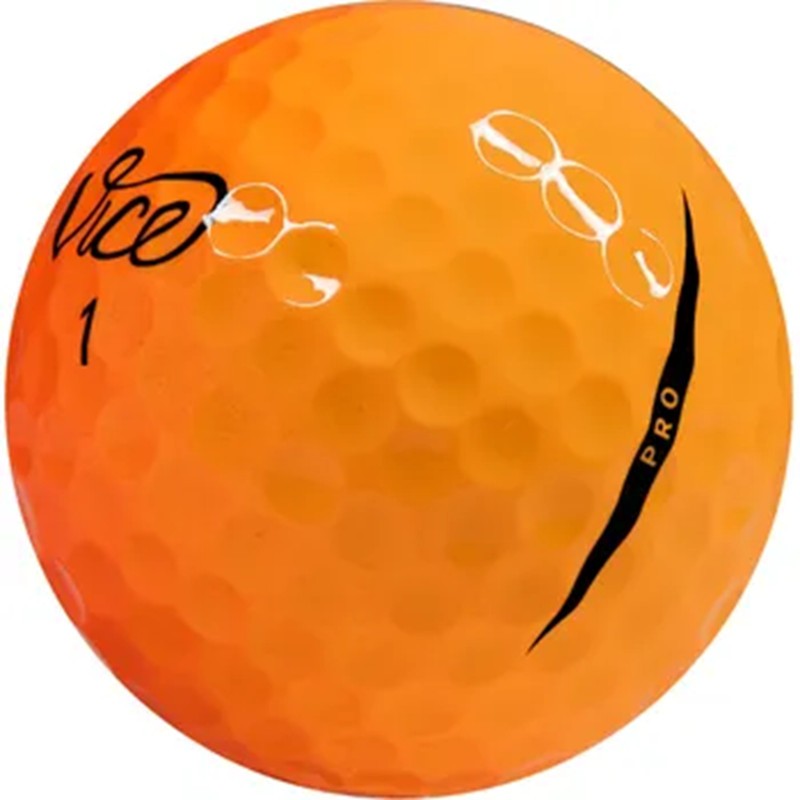 48 Vice Pro Plus Shade Red/Orange Used Golf Balls, Mint Condition, Rare, AAAAA 48 Vice Pro Plus Shade Red/Orange Used Golf Balls, Mint Condition, Rare, AAAAA