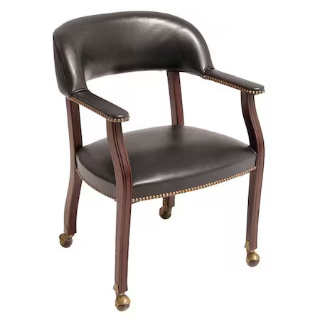 Regency 9004Cbk Ivy League Traditional, Black Seat, Black Back, 24 W 25 L 31 H, Regency 9004Cbk Ivy League Traditional, Black Seat, Black Back, 24 W 25 L 31 H,