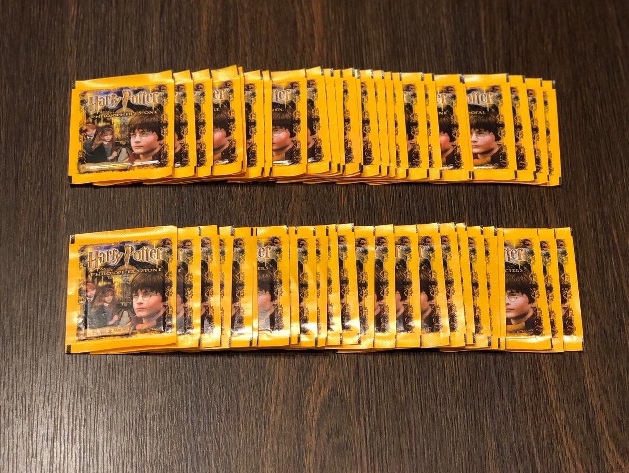 Panini 2001 Harry Potter And The Philosopher’s Stone 50 Sealed Packets Panini 2001 Harry Potter And The Philosopher’s Stone 50 Sealed Packets