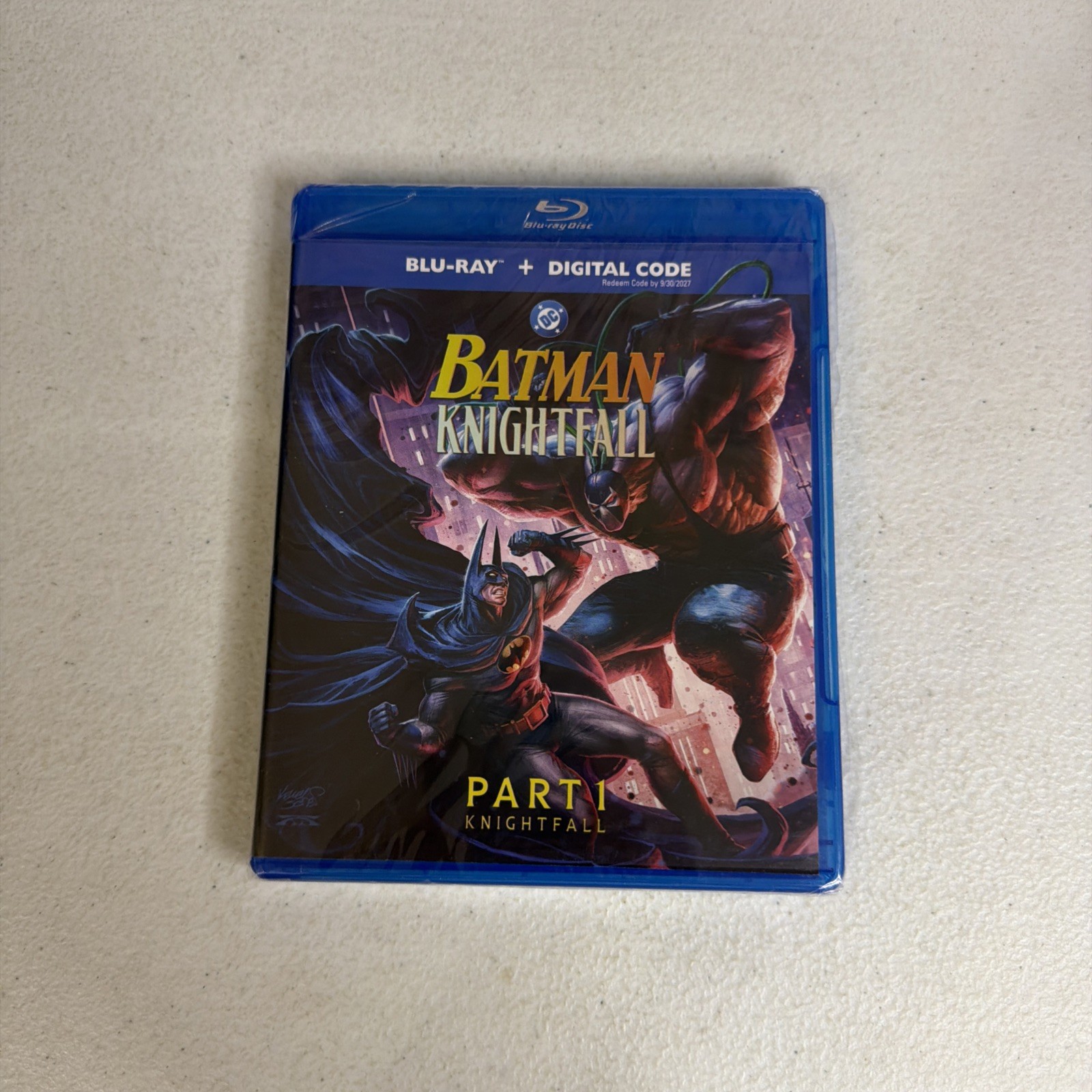 Batman Knightfall Part 1 Knightfall Blu-ray NO DIGITAL CODE