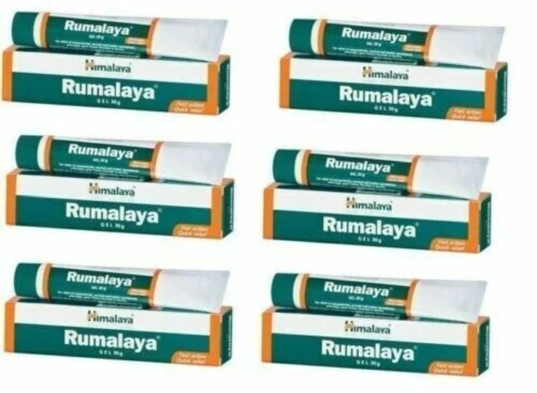 PACK OF 6 HIMALAYA HERBAL RUMALAYA GEL FOR JOINT PAIN AYURVEDIC PACK OF 6 HIMALAYA HERBAL RUMALAYA GEL FOR JOINT PAIN AYURVEDIC