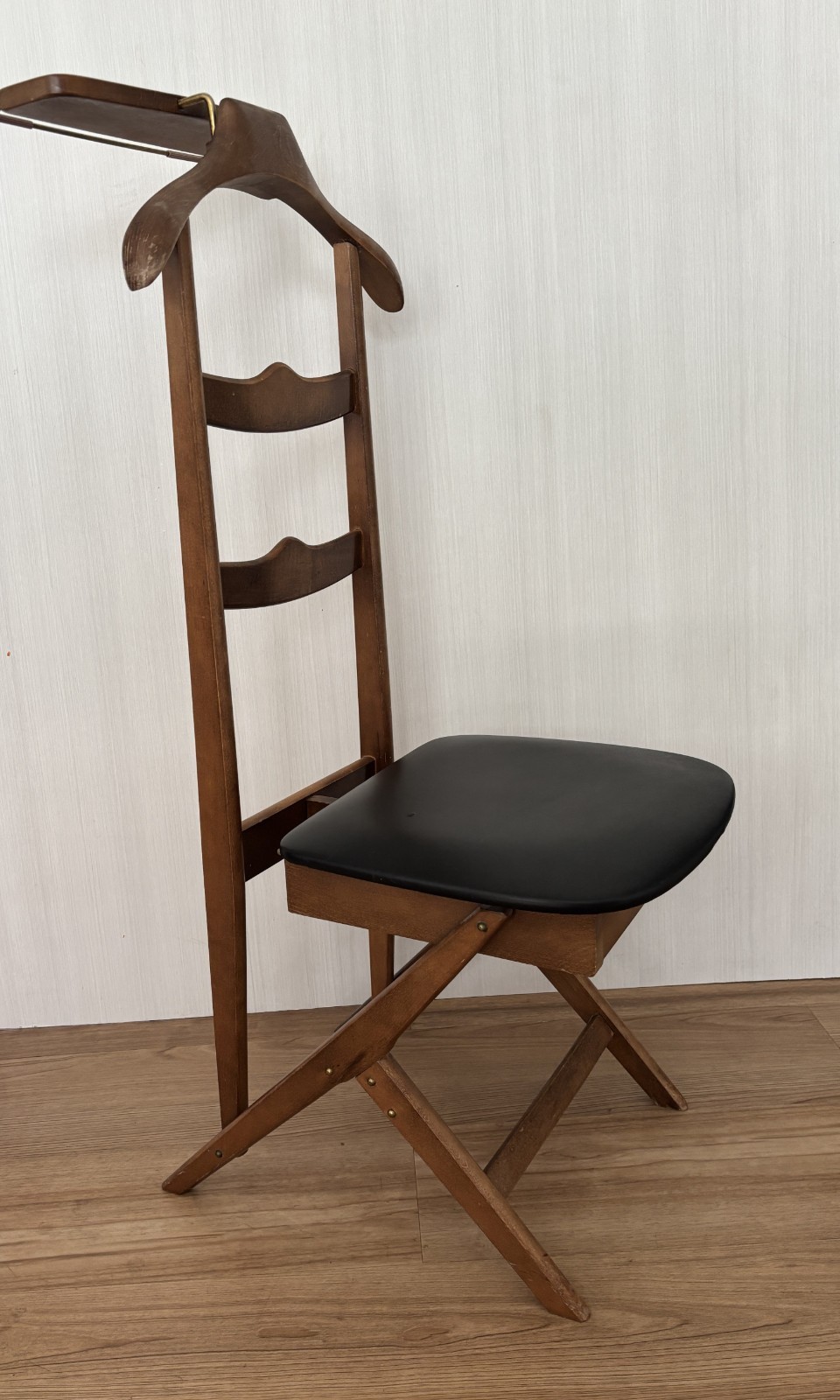 Vintage MCM Italian 1950's Reguitti Valet Stand Gentleman's Butler Ico Parisi