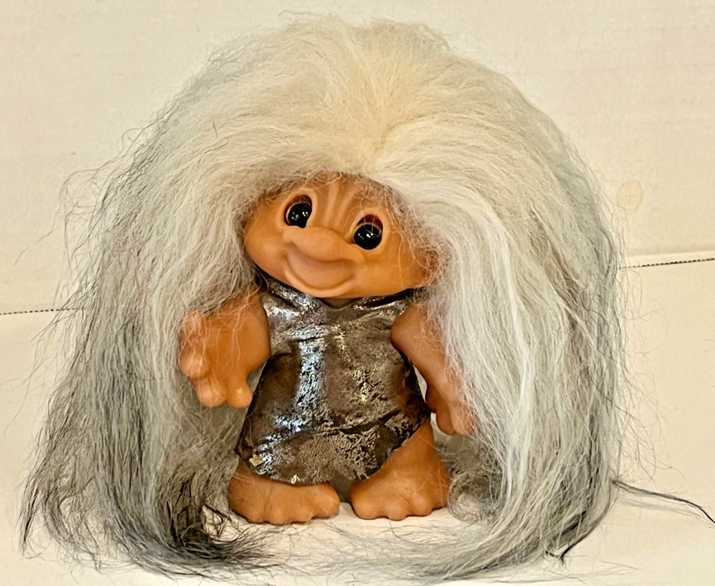 Dam Troll PLAYMATE Early Little Sister 5 in HUGE Gorgeous Hair