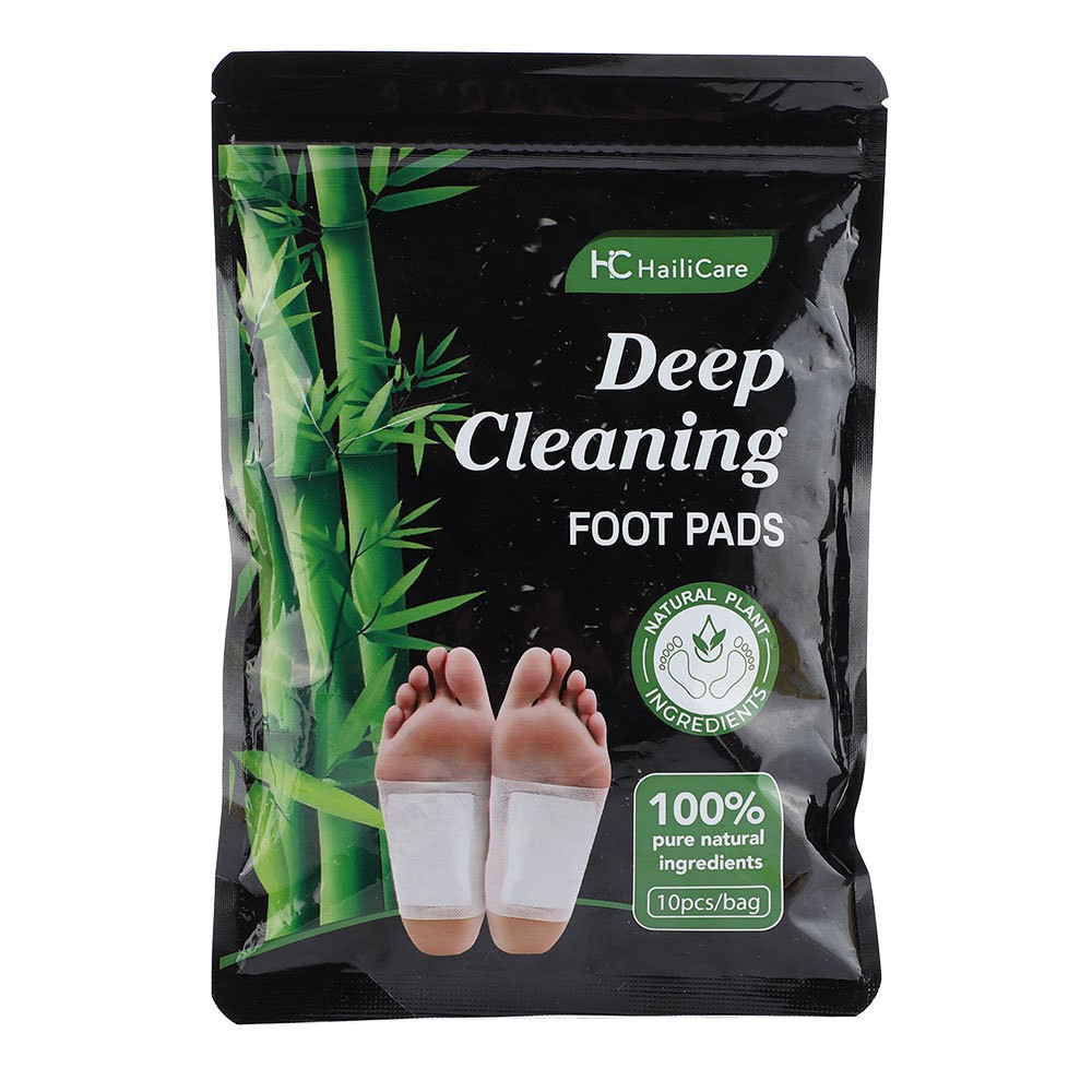 10-300PC Foot Detox Patches Pads Toxins Deep Cleansing Herbal Bamboo Organic Pad