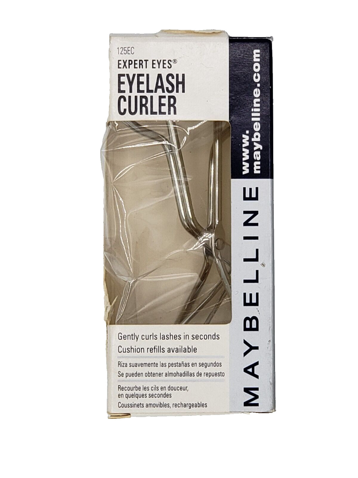 NEW Damage Box Maybelline Expert Eye Lash Eyelash Curler 125EC
