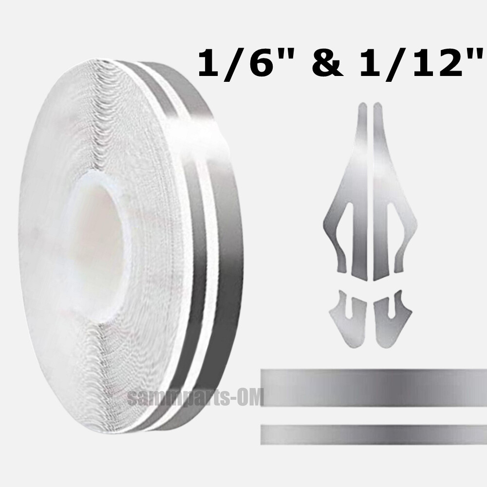 32Feet Vinyl Pinstriping Pin Stripe Double Line Car Tape Decal Sticker 1/6\