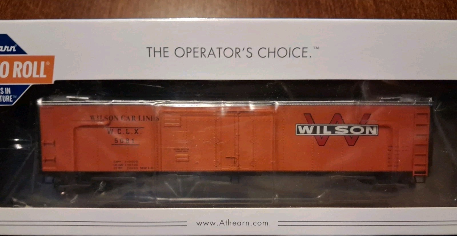 NEW Athearn RTR Wilson - 50\' Ice Bunker Reefer #5081 NIB ATH97936 NEW Athearn RTR Wilson - 50\' Ice Bunker Reefer #5081 NIB ATH97936