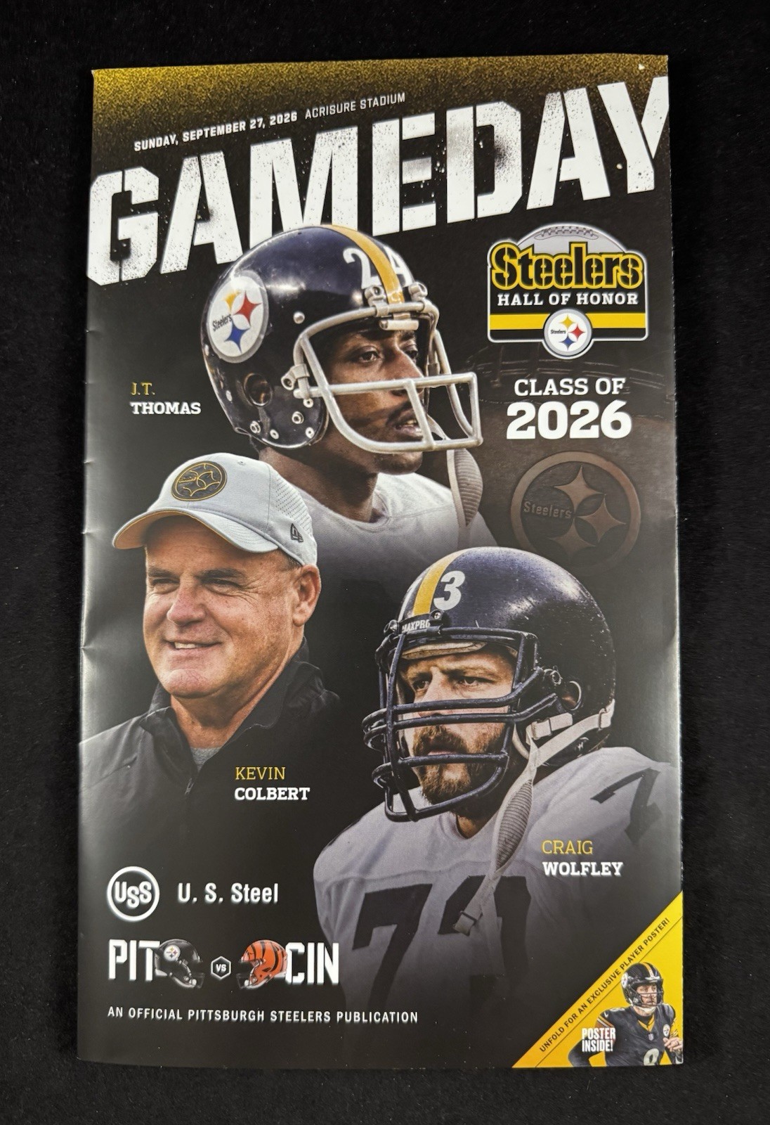 Pittsburgh Steelers vs. Cincinnati Bengals Official NFL GameDay 09-27-2026
