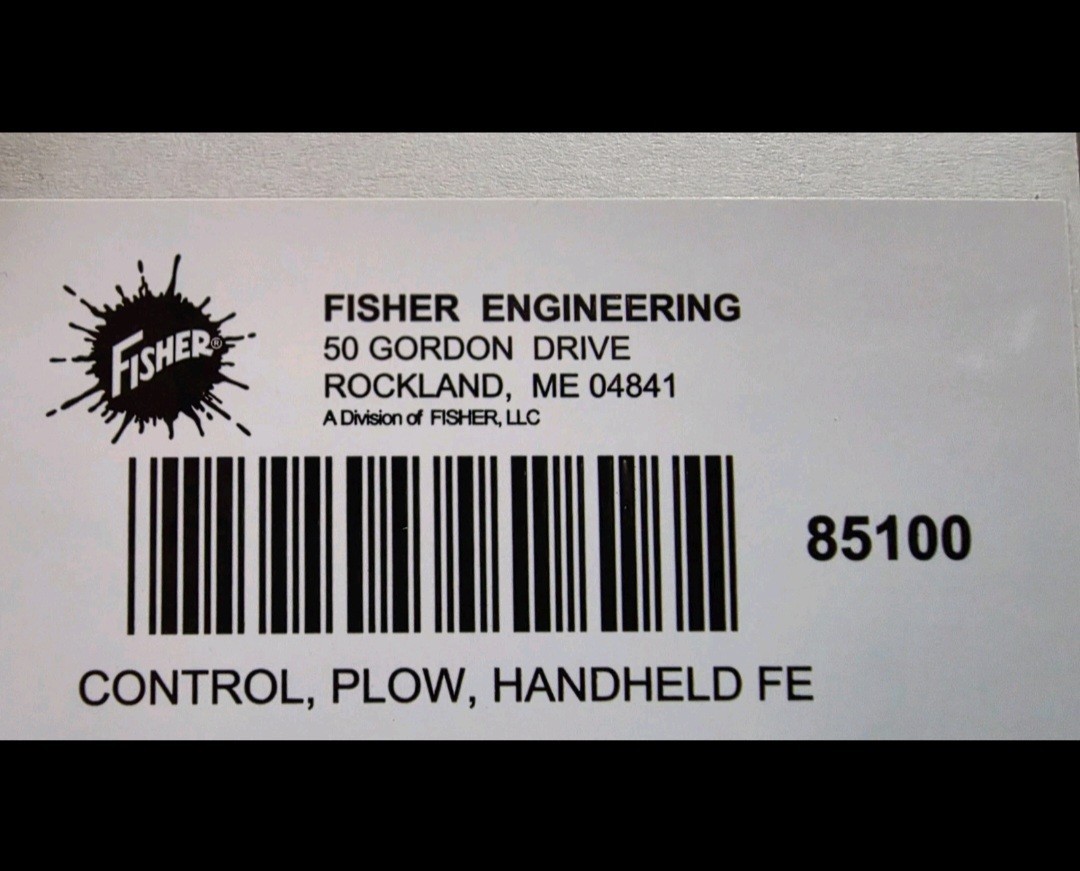 NEW Fisher V Plow Controller/ fleet flex 4 pin NEW Fisher V Plow Controller/ fleet flex 4 pin