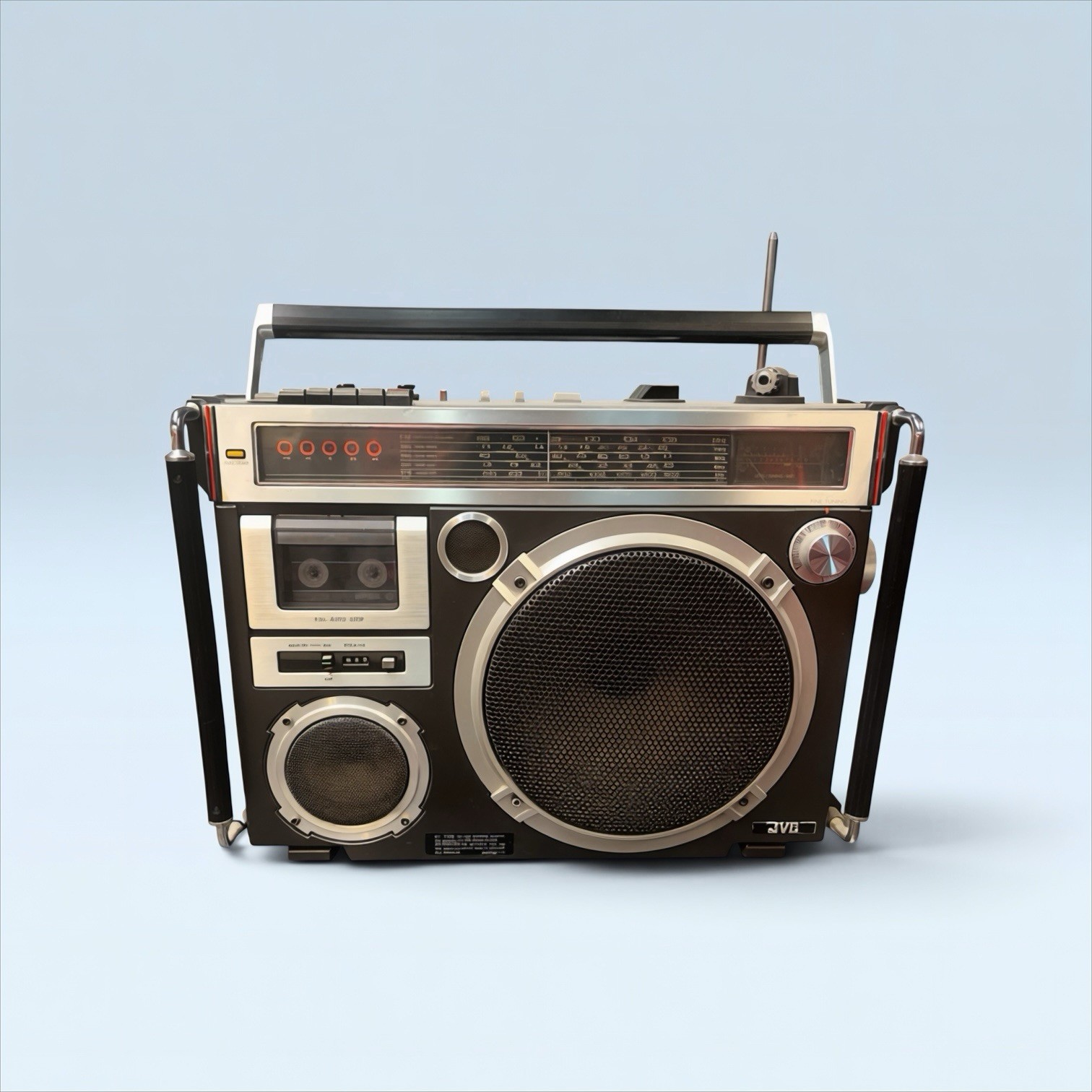 JVC RC-550JW Radio Cassette Recorder Vintage “El Diablo” Boombox JVC RC-550JW Radio Cassette Recorder Vintage “El Diablo” Boombox