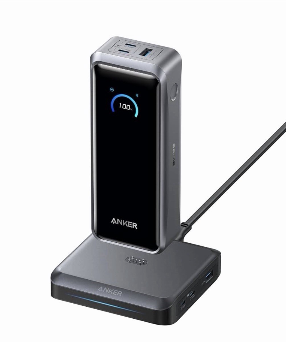 Anker Prime Power Bank and Charging Base, 26,250mAh 300W Max new Opened Box Anker Prime Power Bank and Charging Base, 26,250mAh 300W Max new Opened Box