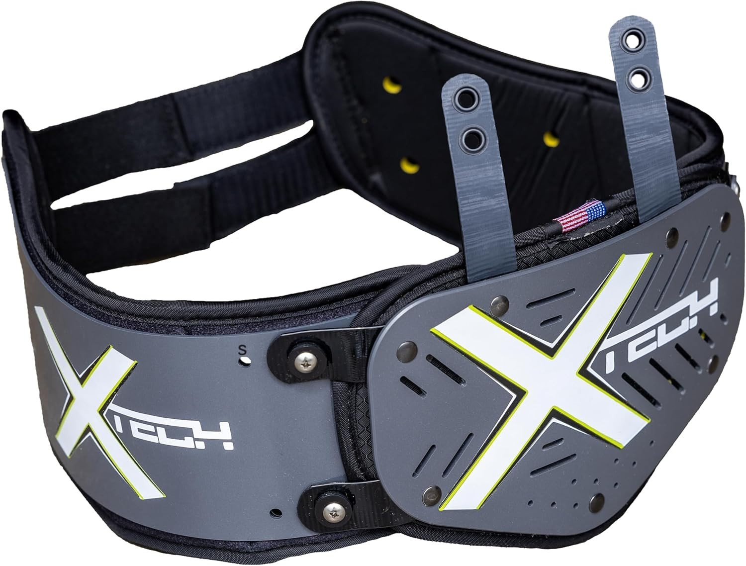 XTECH Universal ST/SK Strap Football Rib Protector Guards - Fits Most Shoulde...