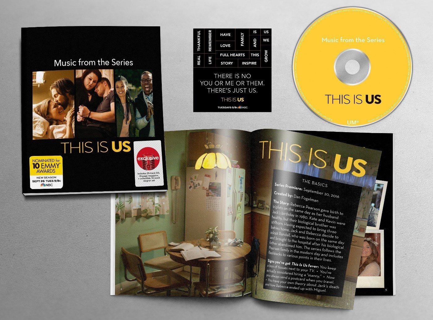 This Is Us Soundtrack - Target Exclusive (CD, 2017, Photobook) NEW