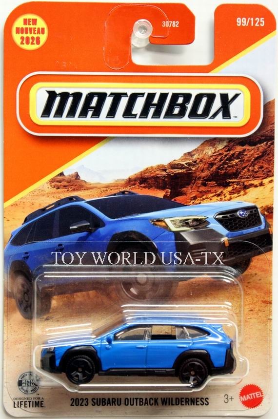 2026 Matchbox #99 MBX Adventure 2023 Subaru Outback Wilderness