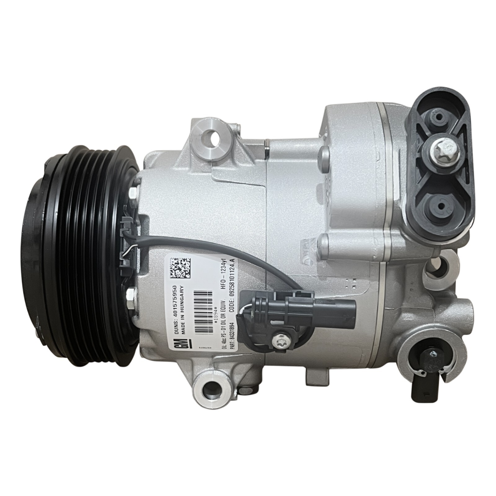NEW OEM GM AC Compressor 84331894 Fits Chevrolet Cruze 1.4L 2012 2013 2014 2015