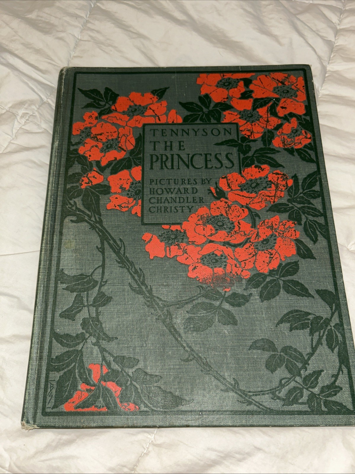Tennyson, The Princess, Pictures by Howard Chandler Christy, 1911, Vtg HC Tennyson, The Princess, Pictures by Howard Chandler Christy, 1911, Vtg HC