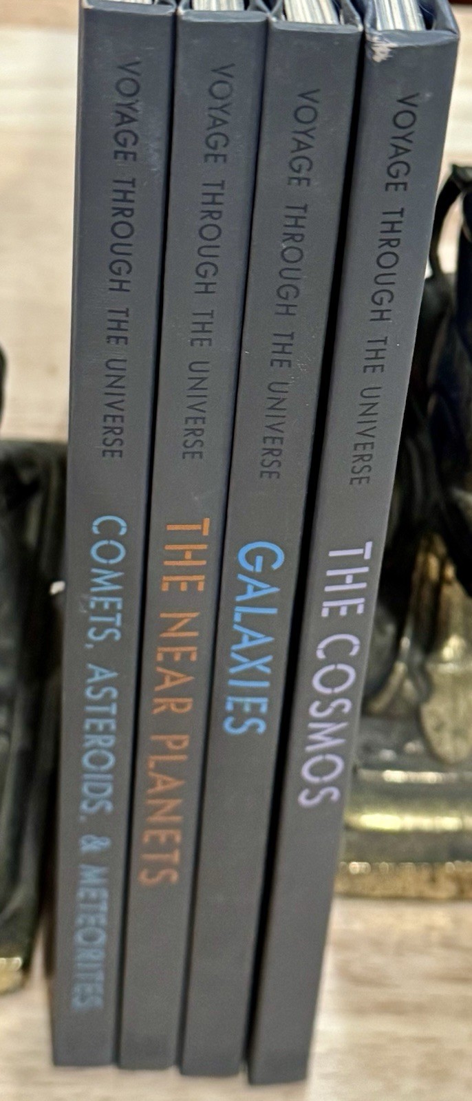 Voyage Through the Universe 4-Book Hardcover Illustrated Set: Planets & Galaxies