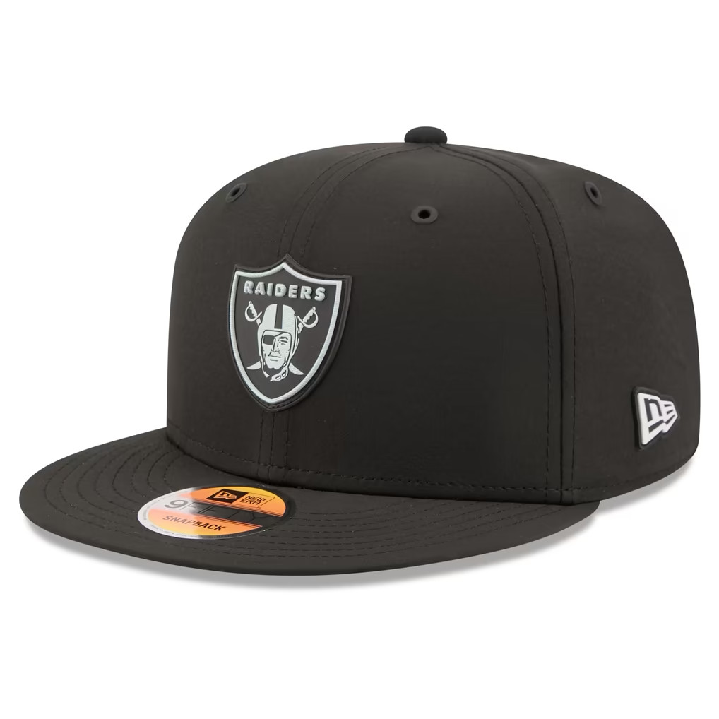 Las Vegas Raiders New Era 2026 Sideline 9FIFTY Snapback Hat - Black-SALE