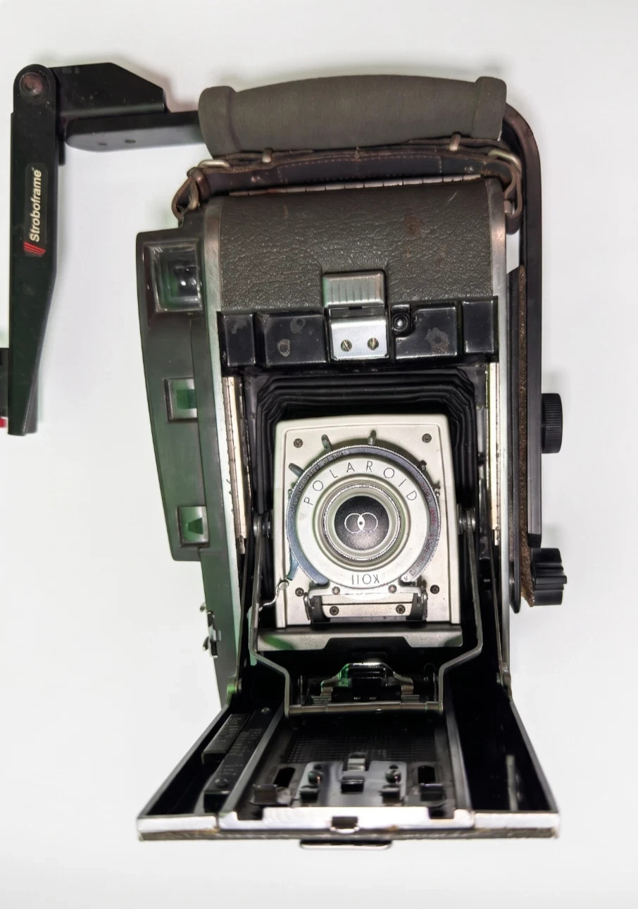 Vintage Polaroid 110A Pathfinder Four Designs Conversion Stroboframe Untested