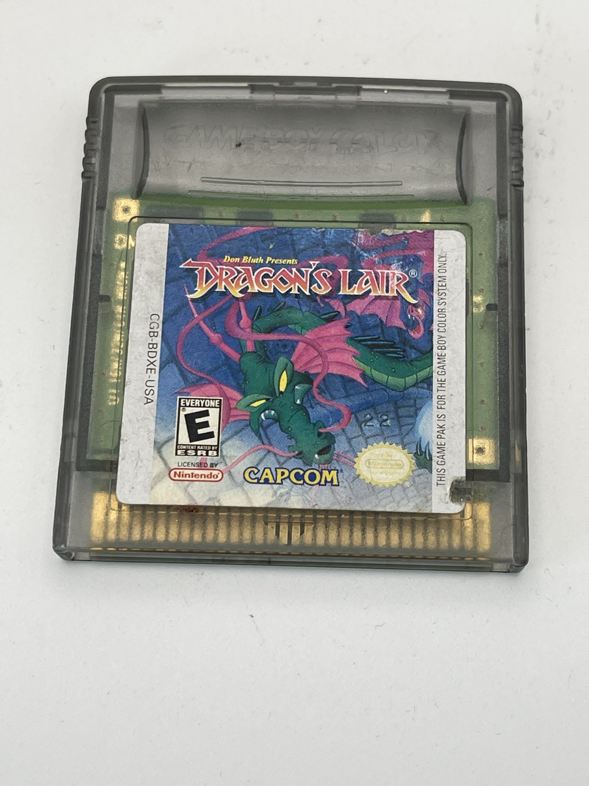 Dragon\'s Lair (Nintendo Game Boy Color, 2001) Tested Working Dragon\'s Lair (Nintendo Game Boy Color, 2001) Tested Working