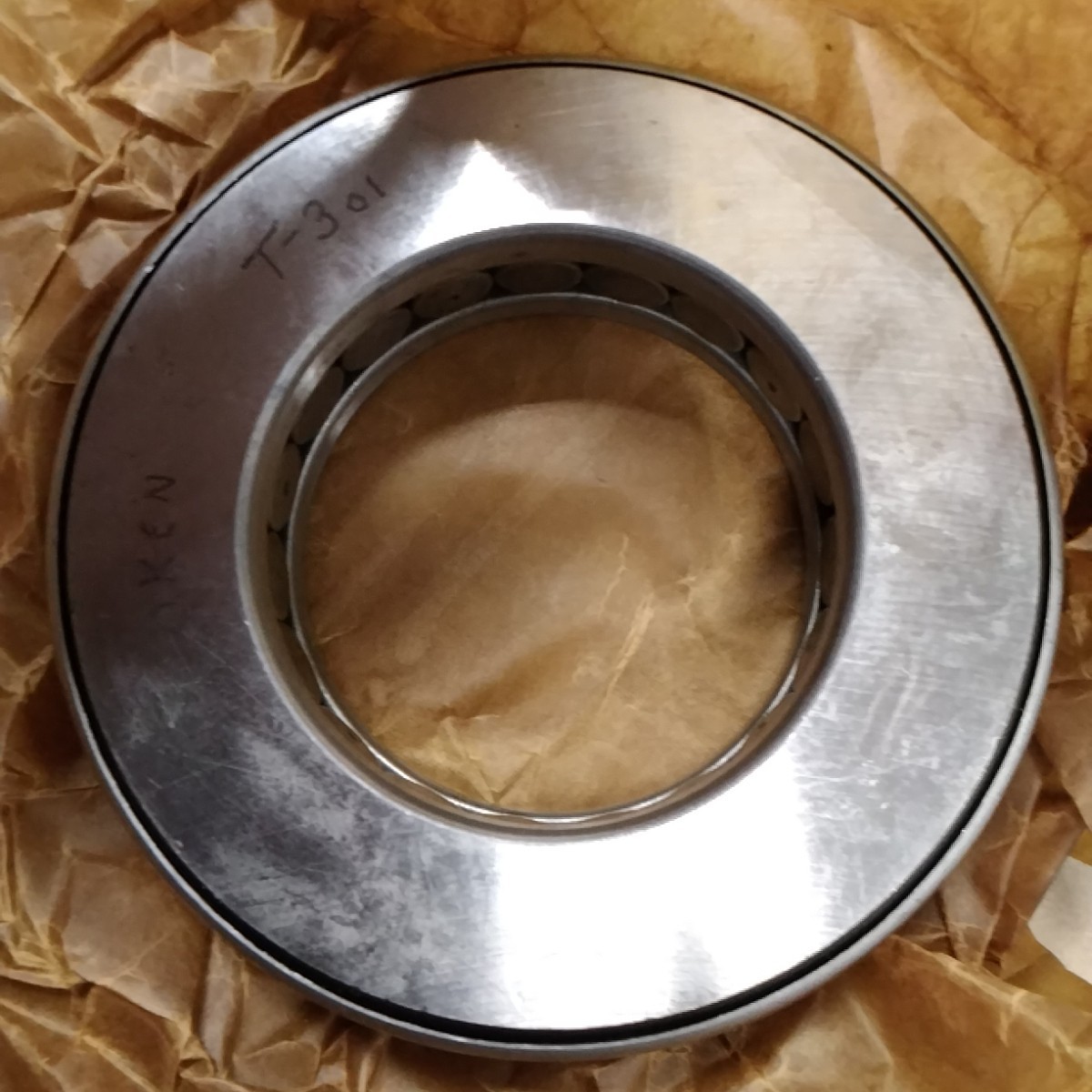 TIMKEN T301 Tapered Thrust Roller Clutch Release Bearing NEW T301 Timken G128 TIMKEN T301 Tapered Thrust Roller Clutch Release Bearing NEW T301 Timken G128