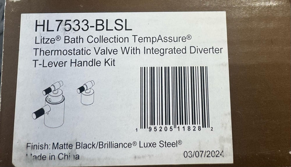 Brizo HL7533-BLSL Litze Handle Kit for Valve Trim*READ*