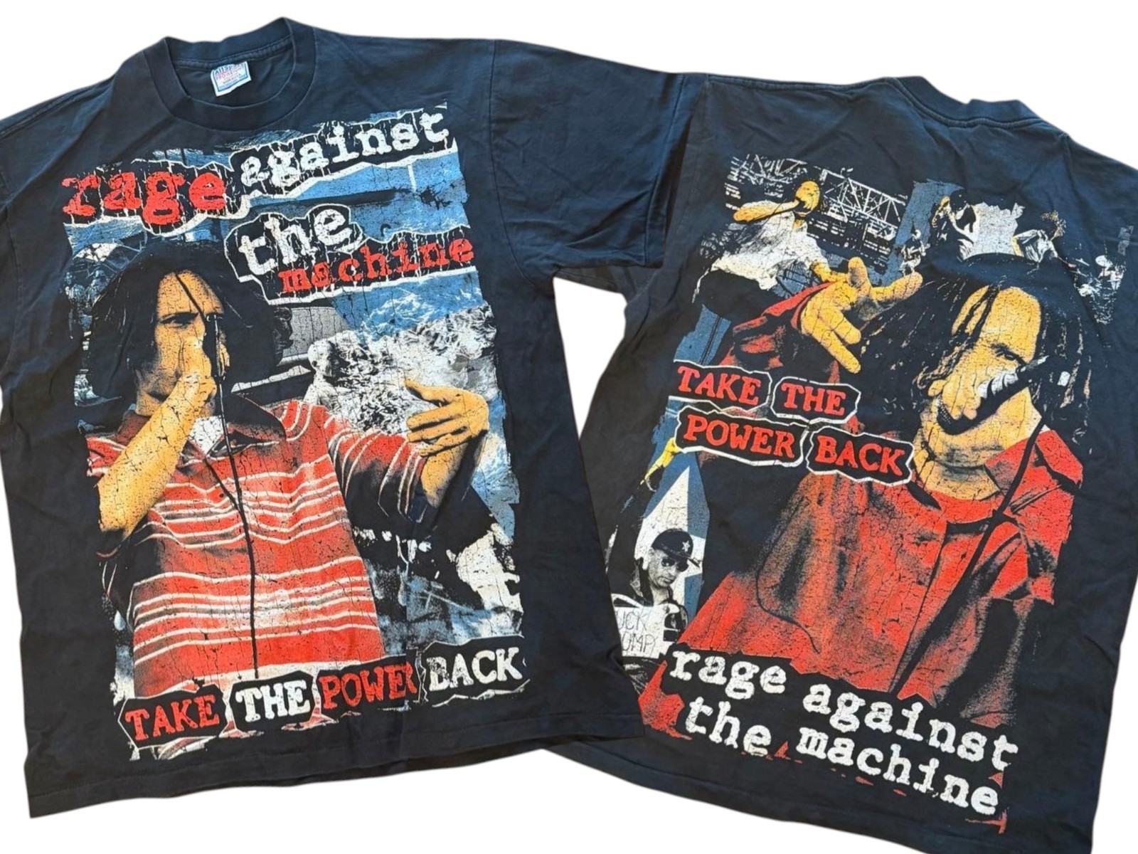 Rage Against The Machine Vintage T Shirt Size L RATM 90s Single Stitch REPRINT Rage Against The Machine Vintage T Shirt Size L RATM 90s Single Stitch REPRINT