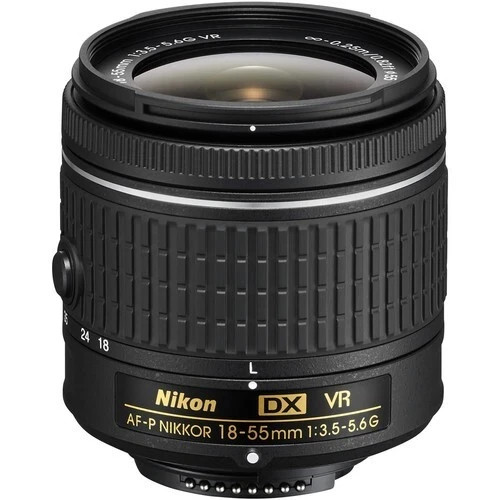 (Open Box) Nikon DX AF-P Nikkor 18-55mm f/3.5-5.6 G VR Zoom Kit F-Mount Lens (Open Box) Nikon DX AF-P Nikkor 18-55mm f/3.5-5.6 G VR Zoom Kit F-Mount Lens
