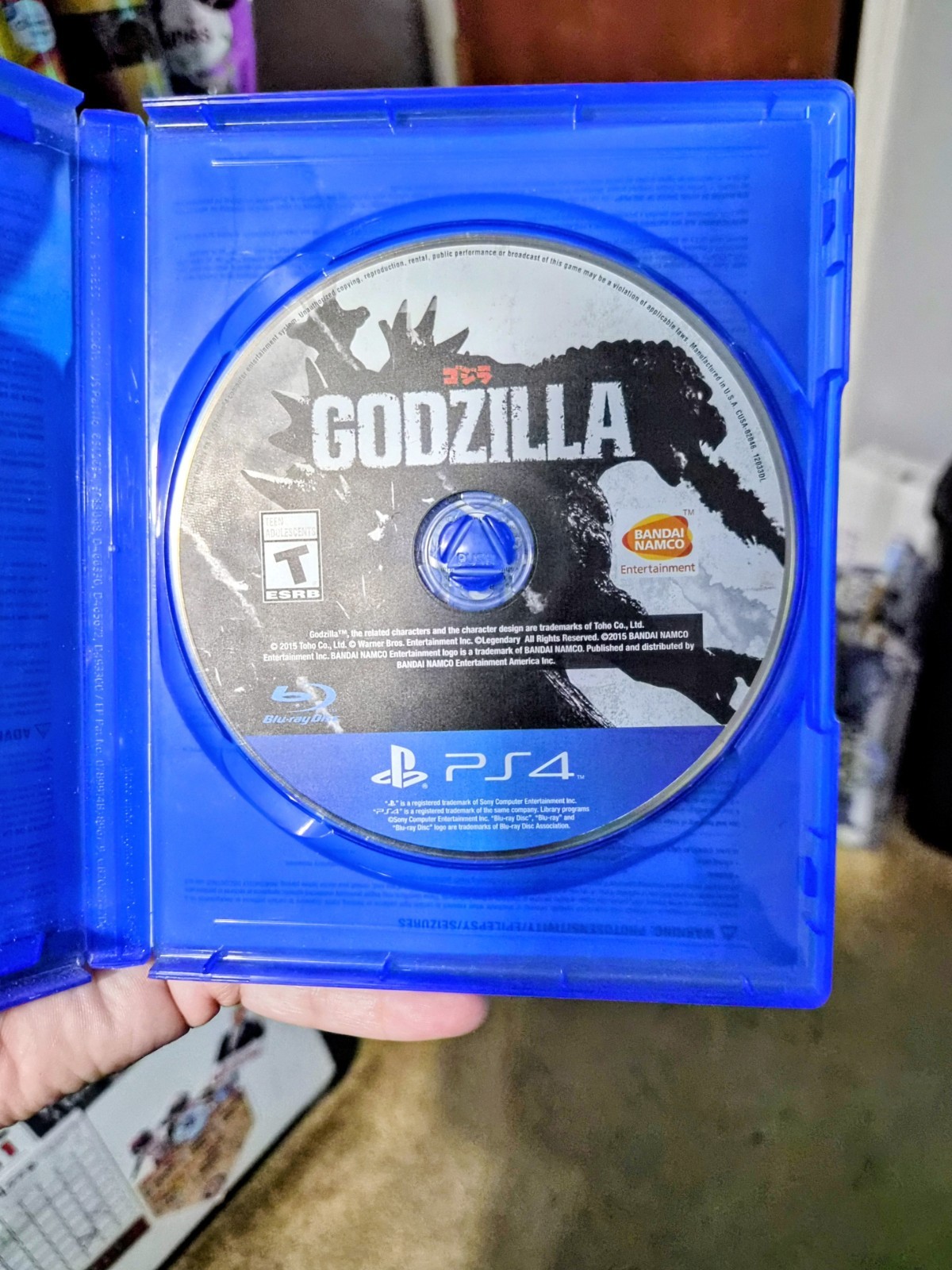 Rare BANDAI NAMCO Godzilla PS4 2015 T-Teen NTSC-U/C Online Playability, O.B. Com Rare BANDAI NAMCO Godzilla PS4 2015 T-Teen NTSC-U/C Online Playability, O.B. Com