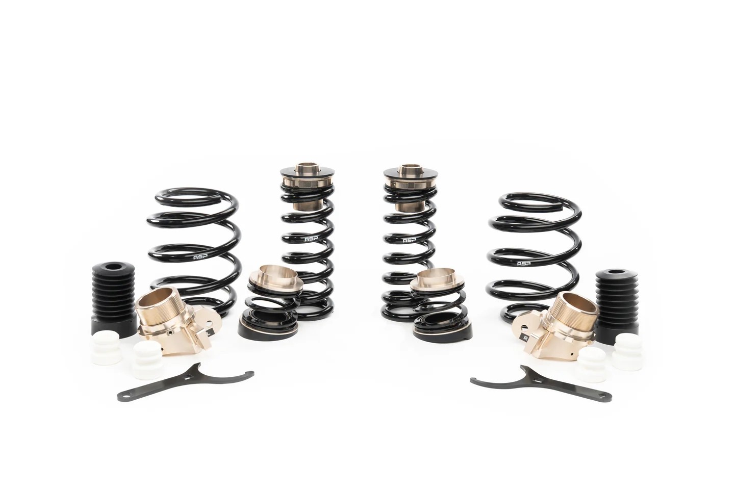 BC RACING ASP Series Adjustable Spring Perch Lowering Kit For 23+ BMW G87 M2 RWD