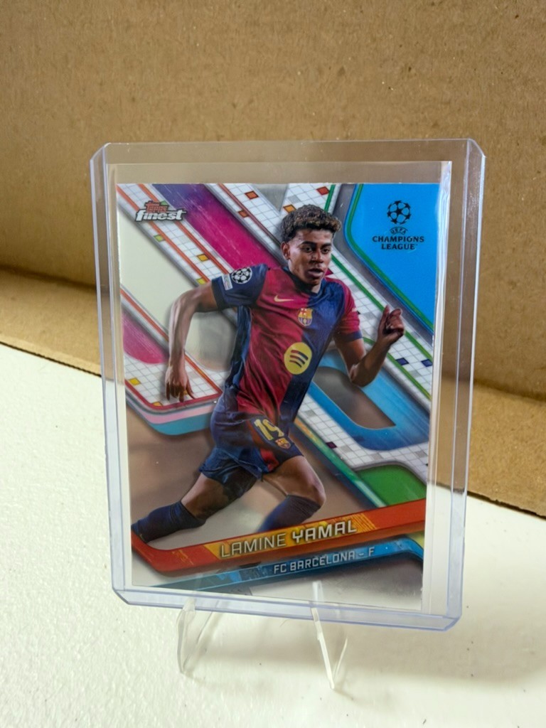 2024-25 Topps Finest UCC Lamine Yamal #99 Barcelona 2024-25 Topps Finest UCC Lamine Yamal #99 Barcelona